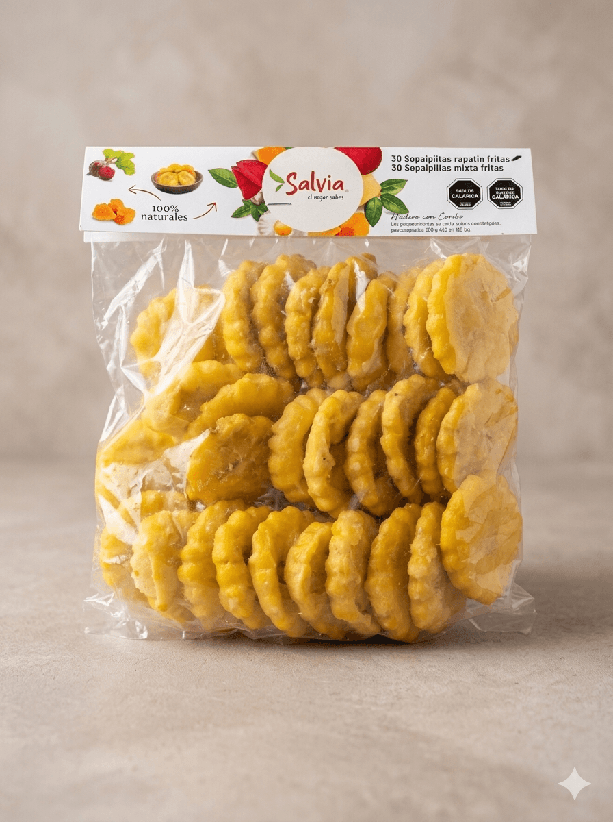 Sopaipillas de zapallo 30 unidades
