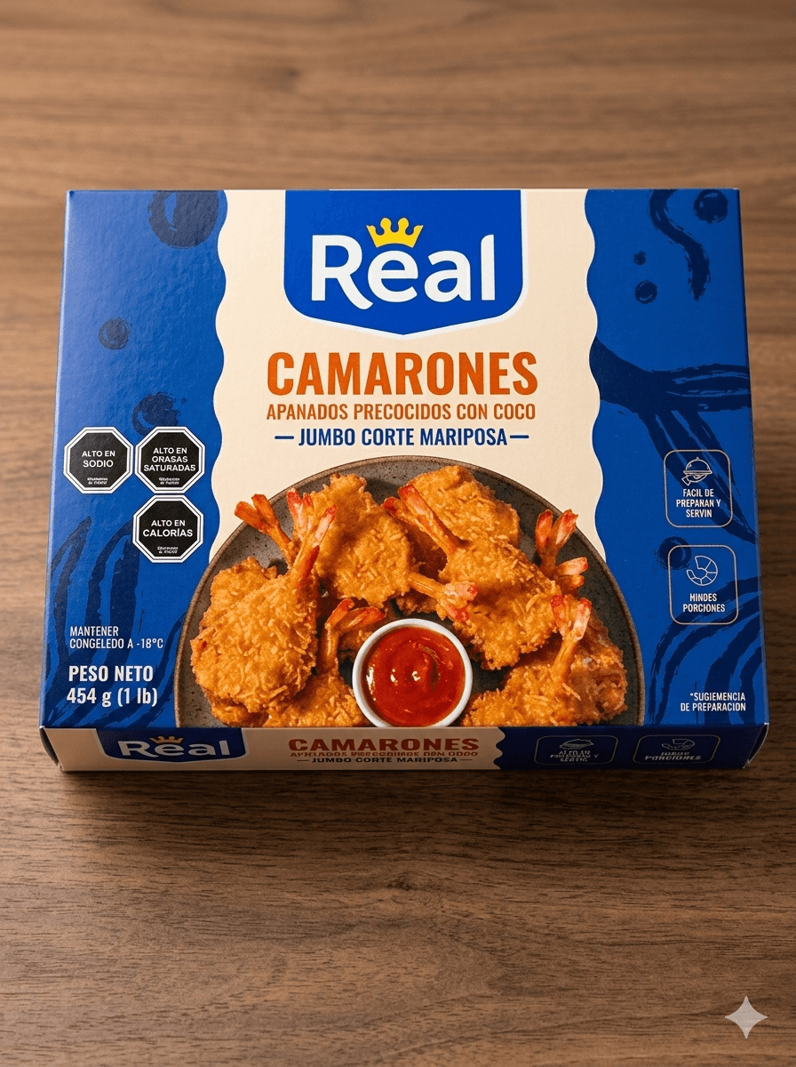 Camarones con Coco
