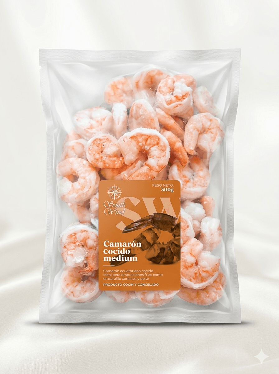 Camaron cocidos 500gr