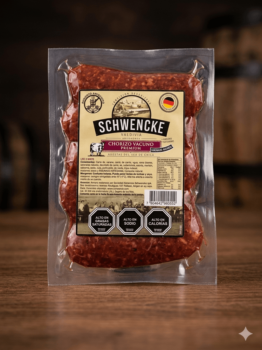 Chorizo Vacuna 312gr