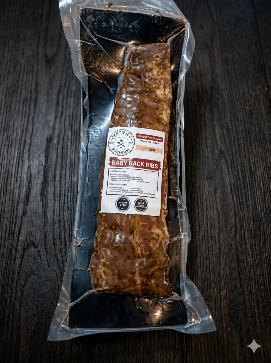 Baby Back ribs Ahumada